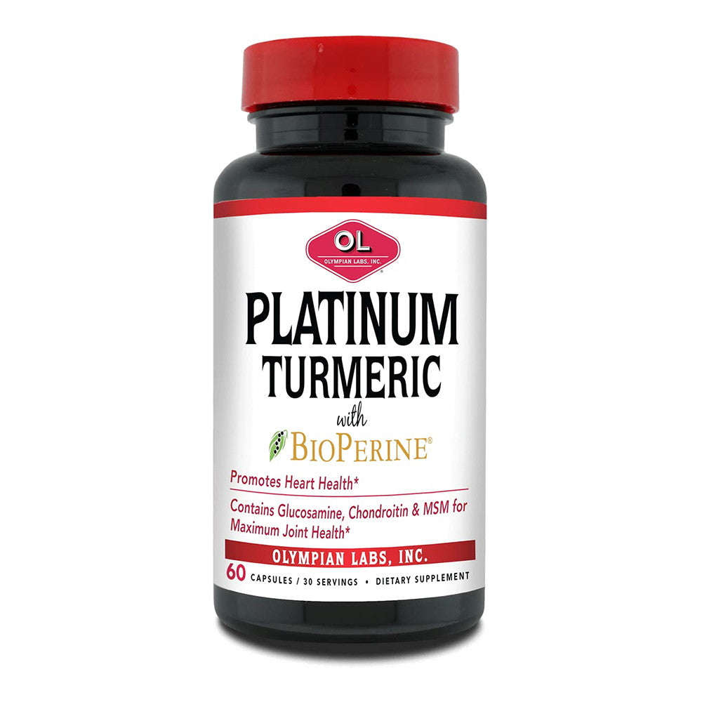 Olympian Labs Turmeric with BioPerine, 60 Ea